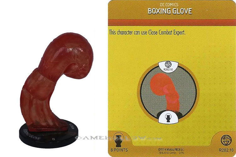 #R202.10 - Construct Red Boxing Glove 3D Relic SR