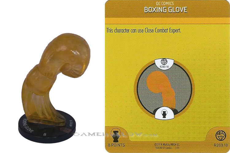 #R203.10 - Construct Orange Boxing Glove 3D Relic SR