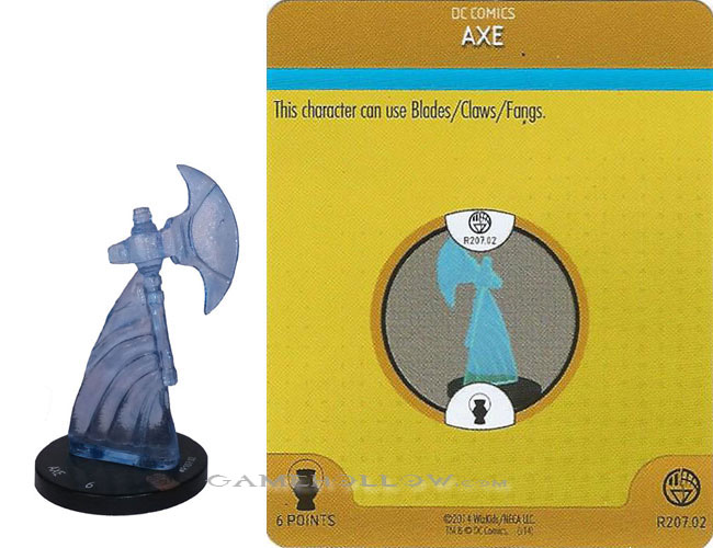 #R207.02 - Construct Blue Axe 3D Relic SR