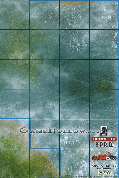 Heroclix Maps, Tokens, Objects, Online Codes Map Anura Temple (Hellboy & the B.P.R.D)