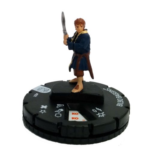 Heroclix Lord of the Rings Desolation of Smaug 001 Bilbo Baggins (Hobbit) Blue Jacket