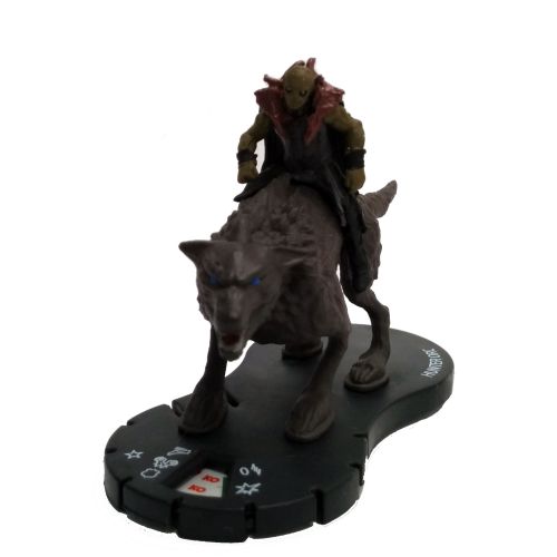 Heroclix Lord of the Rings Desolation of Smaug 107 Hunter Orc (Mounted on Warg)