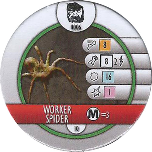 Heroclix Lord of the Rings Desolation of Smaug H006 Worker Spider (horde token)