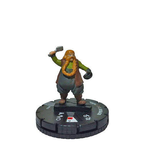 Heroclix Lord of the Rings Hobbit 024 Bombur the Dwarf SR Chase (Target Exclusive)