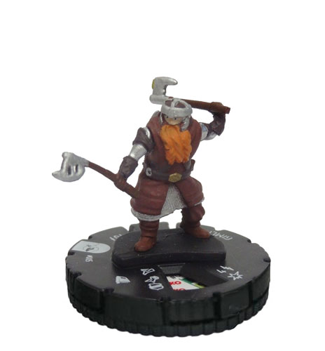 Heroclix Lord of the Rings Lord of the Rings 005 Gimli (Dwarf)