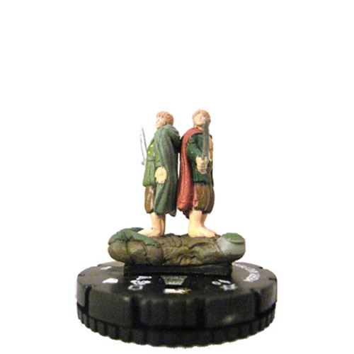 Heroclix Lord of the Rings Lord of the Rings 022 Merry and Pippin SR Chase