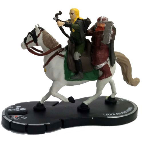 Heroclix Lord of the Rings Two Towers 031 Legolas and Gimli + token SR