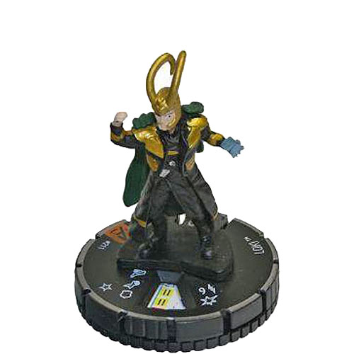 Heroclix Marvel Avengers Movie 211 Loki SR Chase