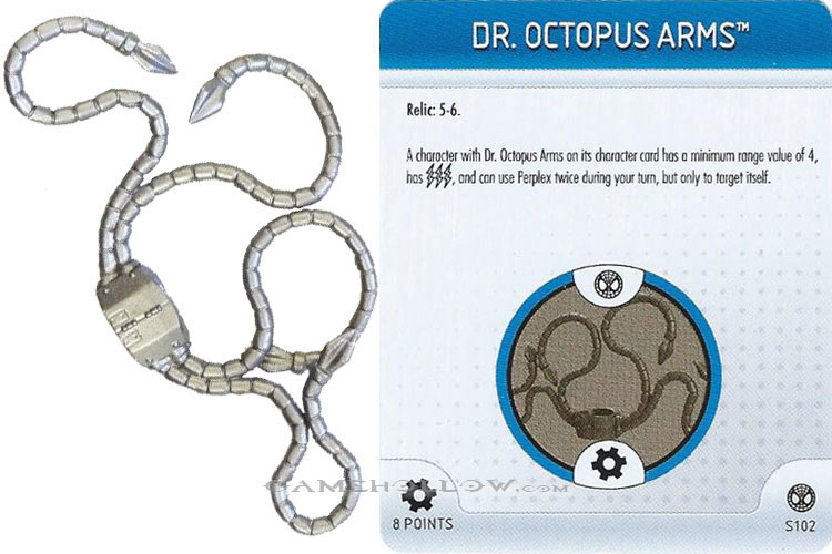 Heroclix Marvel Amazing Spider-Man S102 Dr Octopus Arms 3D Object LE OP Kit