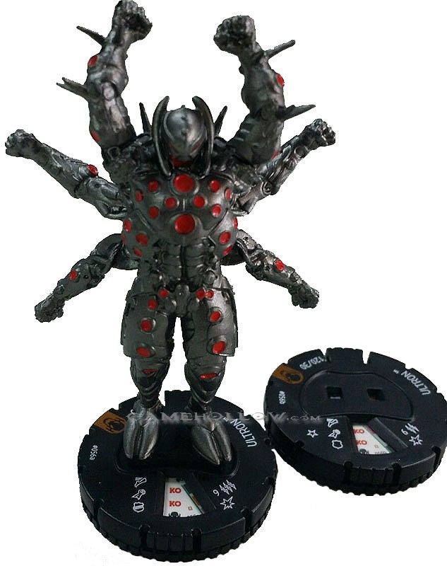 Heroclix Marvel Avengers Age of Ultron OP 056a 056b Ultron SR Chase + Drone Base