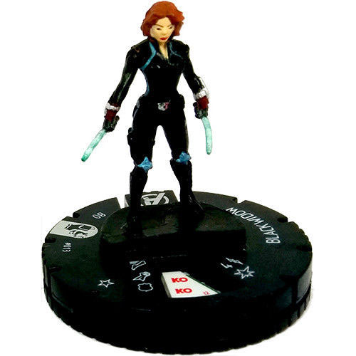 Heroclix Marvel Avengers Age of Ultron Movie 013 Black Widow Chase Target
