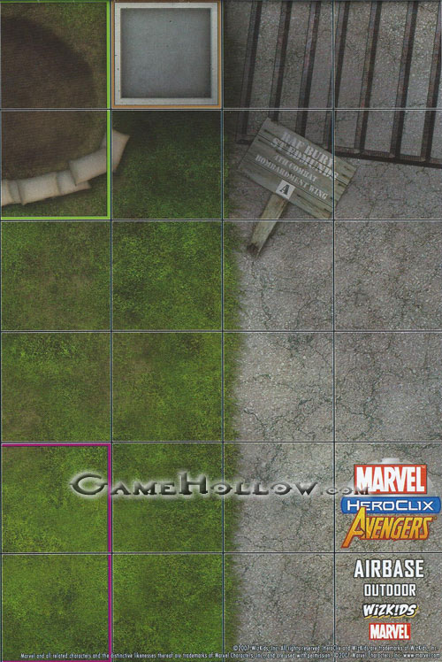 Heroclix Maps, Tokens, Objects, Online Codes Map Airbase (Avengers)