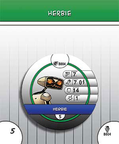 Heroclix Marvel Armor Wars B004 HERBIE