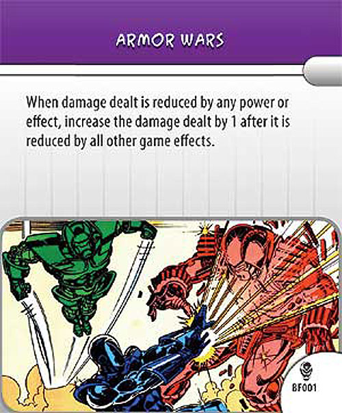 Heroclix Marvel Armor Wars BF001 Armor Wars