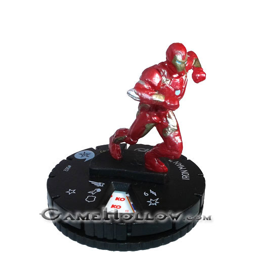 Heroclix Marvel Captain America Civil War  002 Iron Man (Starter CW)