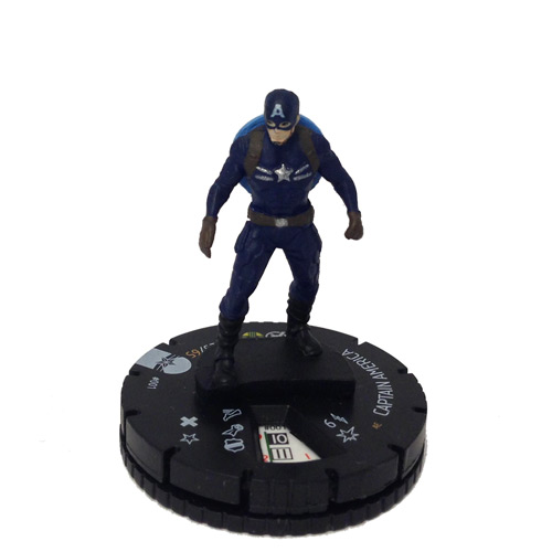 Heroclix Marvel Captain America Winter Soldier 001 Captain America (WS)