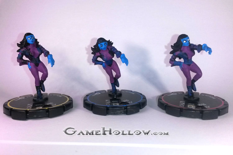 Heroclix Marvel Critical Mass 052 053 054 Nebula REV Set