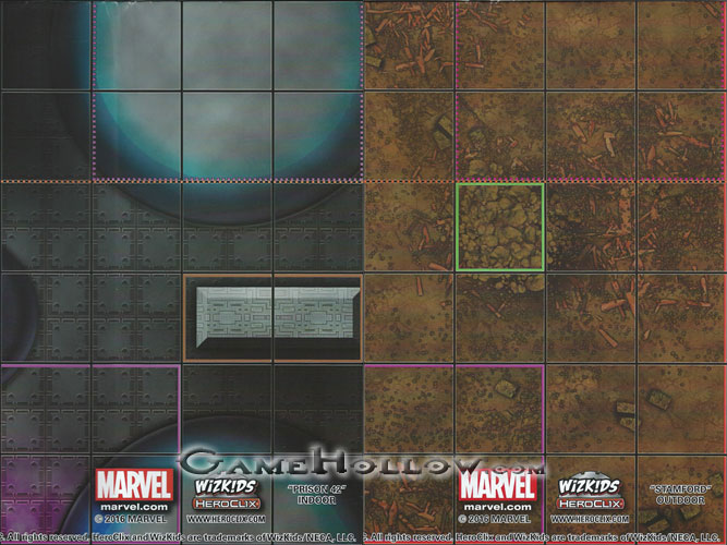 Heroclix Marvel Civil War OP Map Prison 42 / Stamford (Civil War OP)