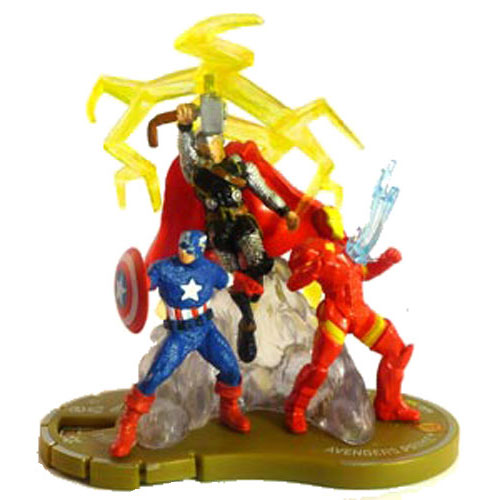 Heroclix Marvel Chaos War 060 Avengers Prime SR Chase