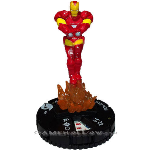 Heroclix Marvel Chaos War  001 Iron Man (Fast Forces)