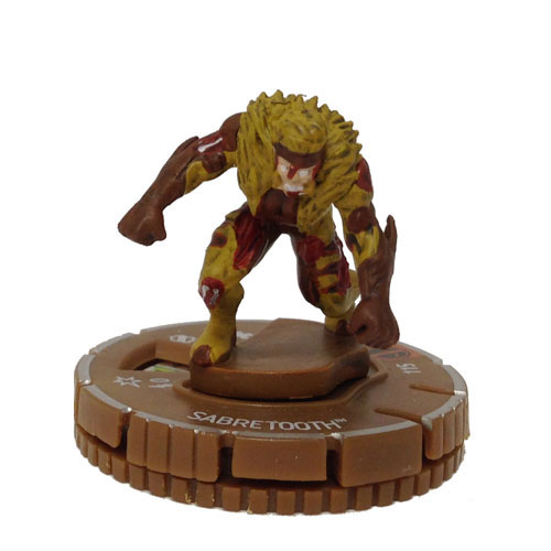 Heroclix Marvel Deadpool 067 Sabretooth SR Chase Zombie (Switchclix)