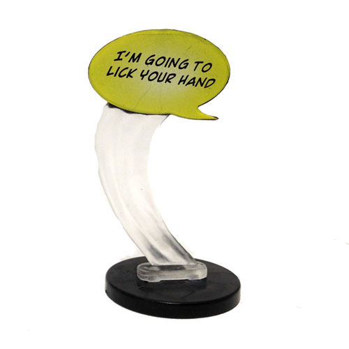 Heroclix Marvel Deadpool W002 I'm Going to Lick Your Hand Word Bubble