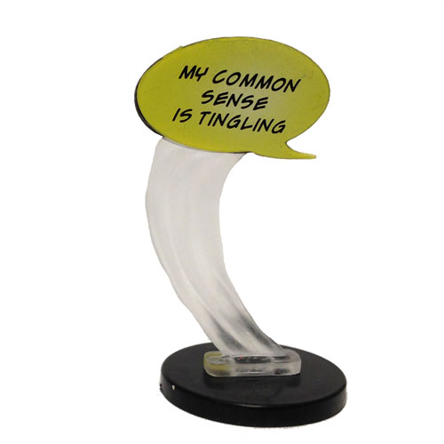 #W006 - My Common Sense is Tingling Word Bubble