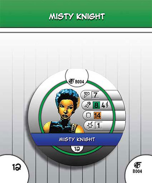 Heroclix Marvel Fantastic Forces B004 Misty Knight