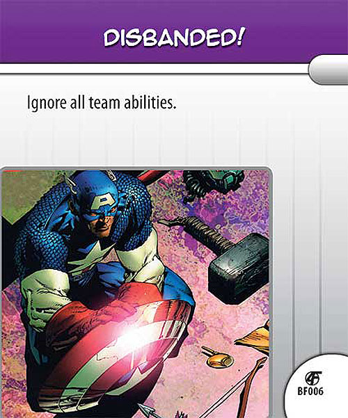 Heroclix Marvel Fantastic Forces BF006 Disbanded!