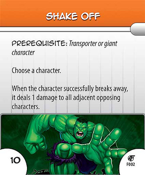 Heroclix Marvel Fantastic Forces F002 Shake Off