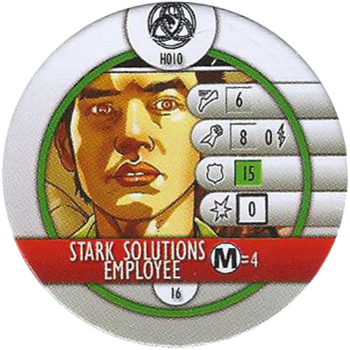 Heroclix Marvel Fear Itself OP H010 Stark Solutions Employee (horde token)