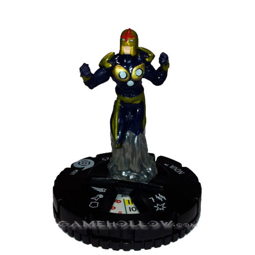 Heroclix Marvel Galactic Guardians  001 Nova (Fast Forces)