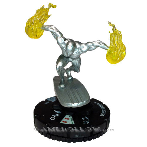 Heroclix Marvel Galactic Guardians  002 Silver Surfer (Fast Forces)