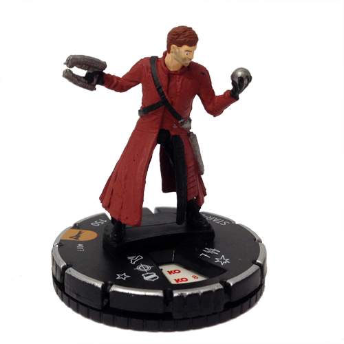 Heroclix Marvel Guardians of Galaxy Movie 017 Star-Lord Chase SR