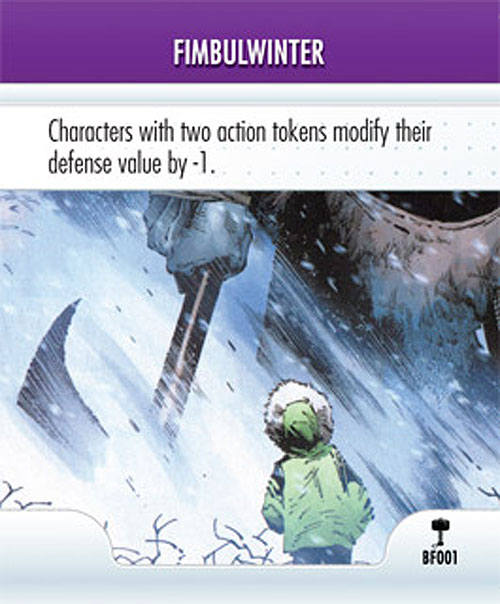 Heroclix Marvel Hammer of Thor BF001 Fimbulwinter LE