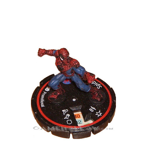 Heroclix Marvel Infinity Challenge Promo Spider-Man LE (red ring)