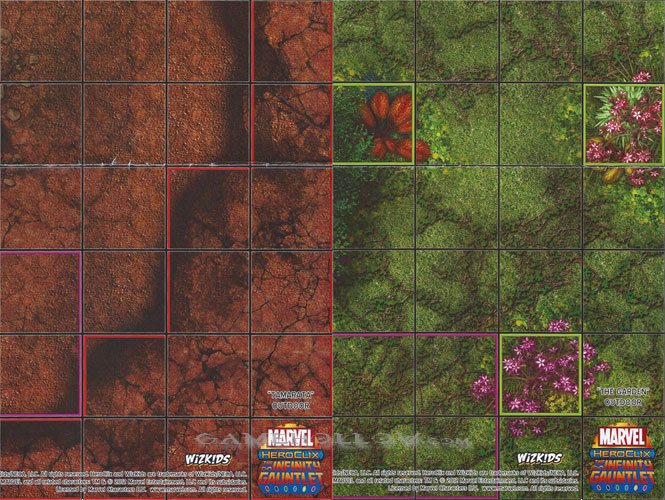 Map - Tamarata /Garden (Infinity Gauntlet)