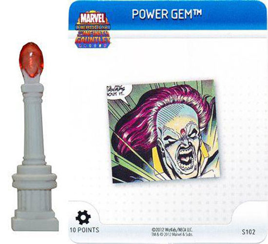 Heroclix Marvel Infinity Gauntlet S102 Power Gem 3D Object LE