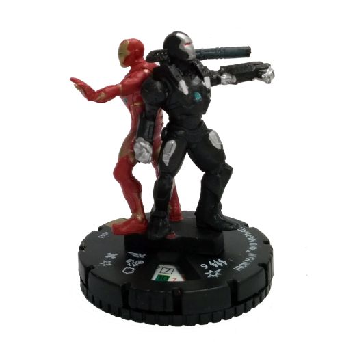 Heroclix Marvel Invincible Iron Man 043 Iron Man and War Machine SR