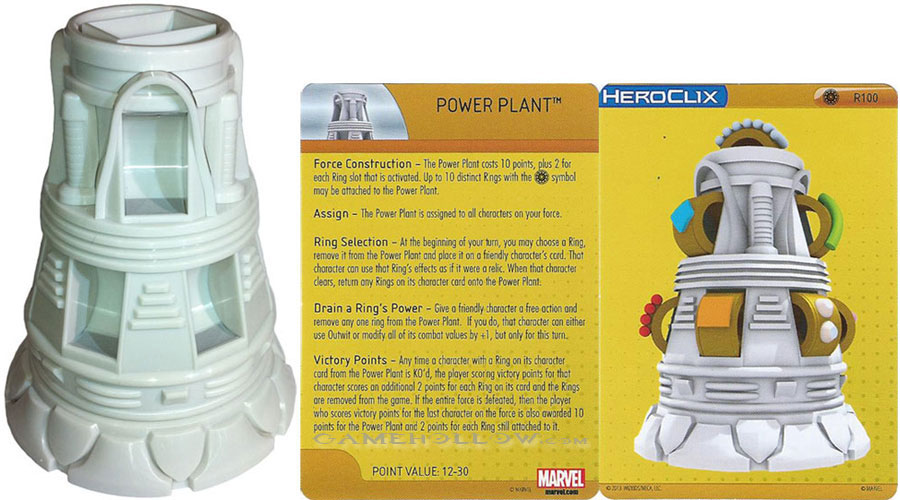 Heroclix Marvel Invincible Iron Man R100 Power Plant Resource HUGE LE OP Kit