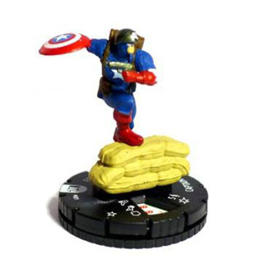 Heroclix Marvel Marvel 10th Anniversary 001 Captain America (M10)