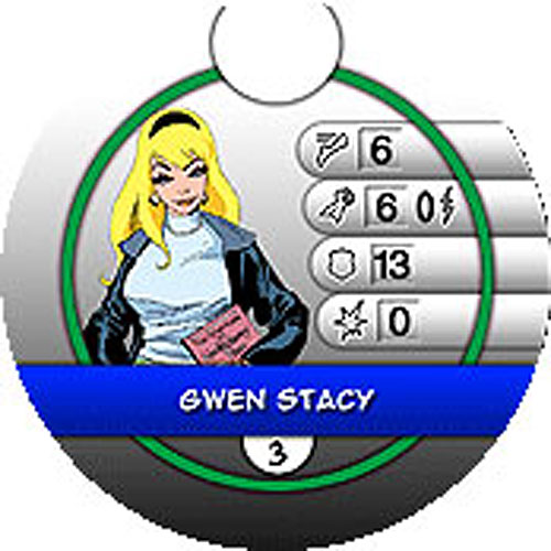 Heroclix Marvel Mutant Mayhem B005 Gwen Stacy