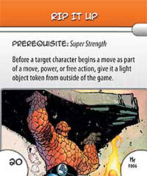 Heroclix Marvel Mutant Mayhem F006 Rip It Up