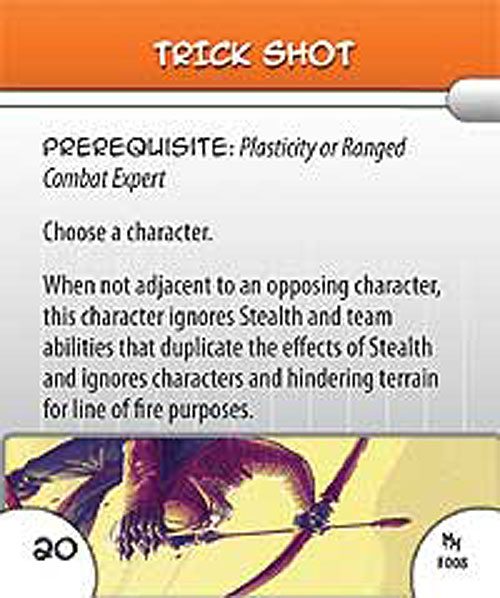 Heroclix Marvel Mutant Mayhem F008 Trick Shot