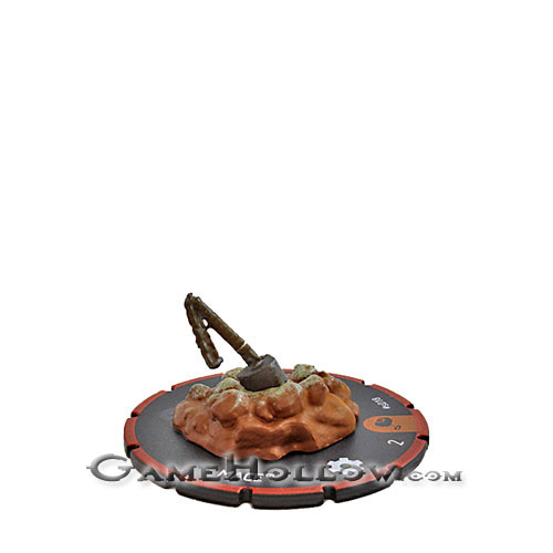 Heroclix Marvel Mighty Thor S018 Mace 3D Object