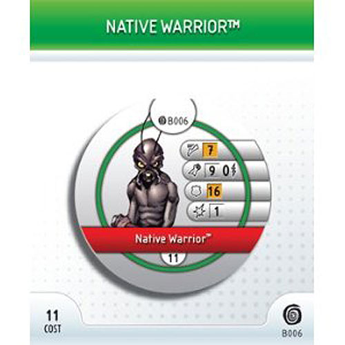 Heroclix Marvel Mutations & Monsters B006 Native Warrior