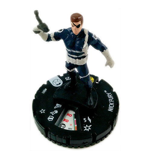 Heroclix Marvel Nick Fury Agent of S.H.I.E.L.D 001 Nick Fury