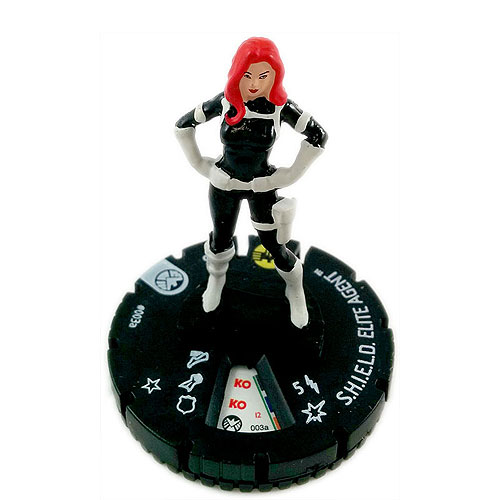 Heroclix Marvel Nick Fury Agent of S.H.I.E.L.D 003a SHIELD Elite Agent