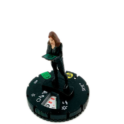 Heroclix Marvel Nick Fury Agent of S.H.I.E.L.D 023 Skye (Quake)