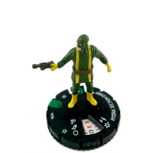Heroclix Marvel Nick Fury Agent of S.H.I.E.L.D 030b Hydra Section Chief
